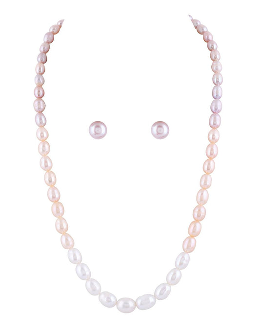 Single Layer Multicolour Pearl Set For Girls/Women