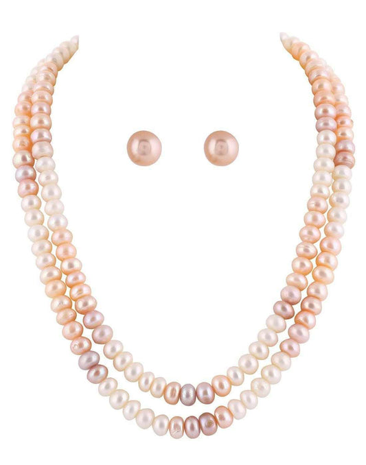 Real Natural Fresh Water Hyderabadi Semi Round Shaped Double Layer Pea