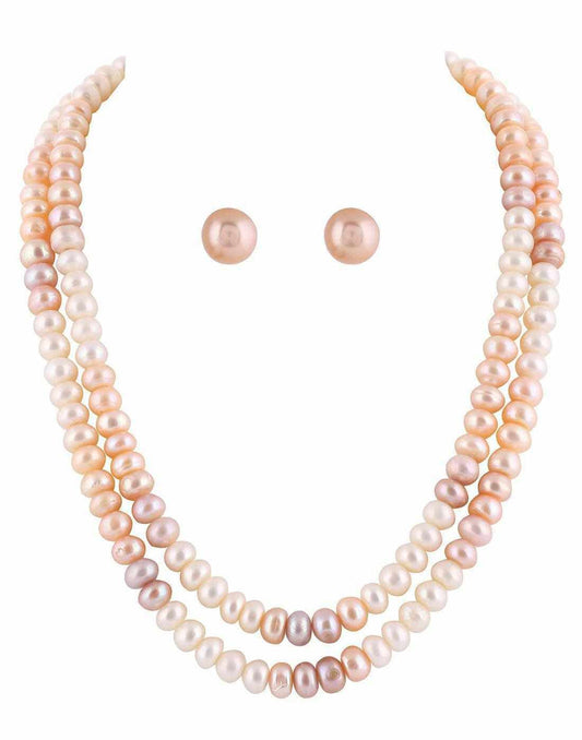 Real Natural Fresh Water Hyderabadi Semi Round Shaped Double Layer Pea
