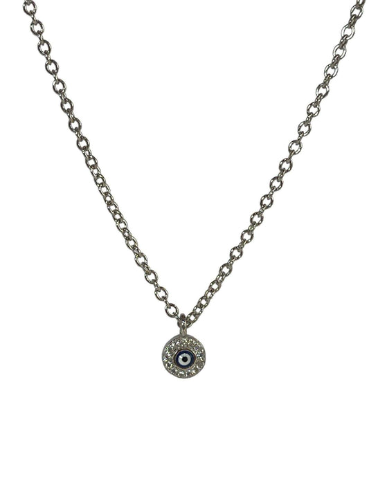 Evil eye 925 silver Necklace