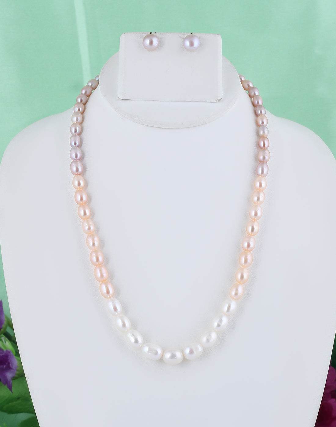 Single Layer Multicolour Pearl Set For Girls/Women