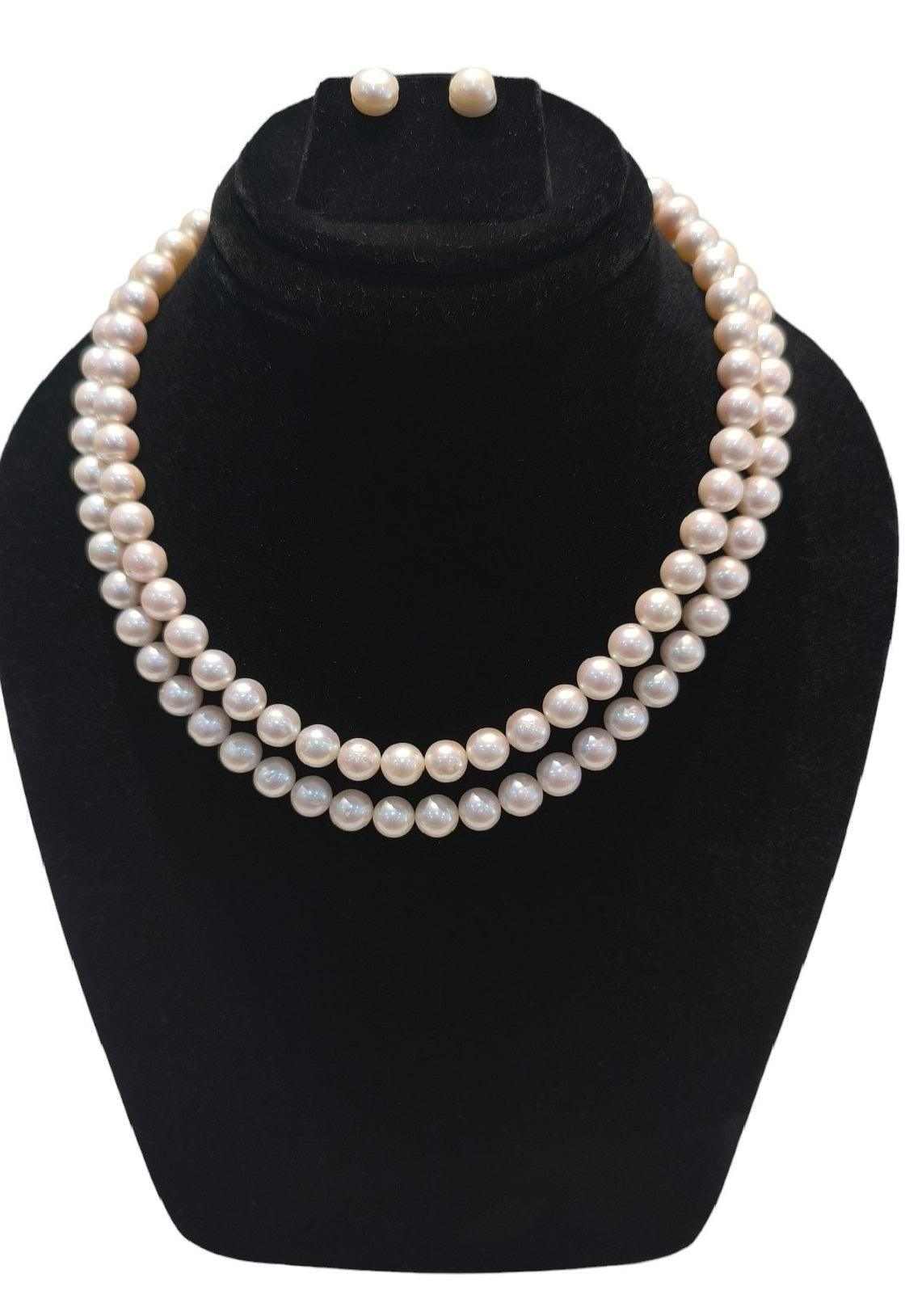 White Pearl Multi-Strand for Girls