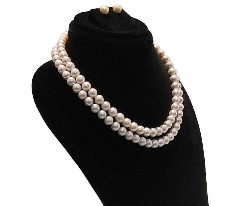White Pearl Multi-Strand for Girls