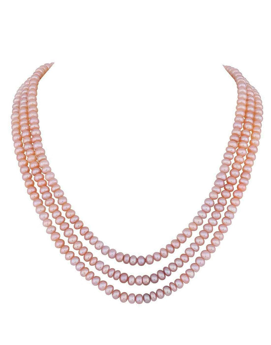 Triple  Layer Natural Fresh Water Dark Peech Colour Hyderabadi Pearl S