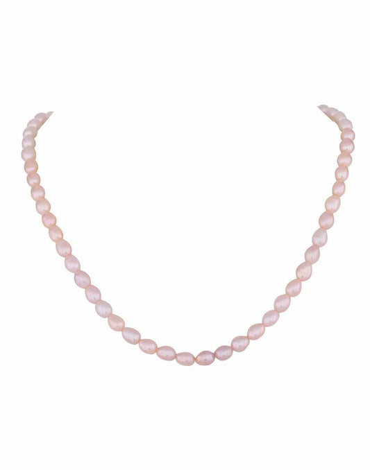 Natural Fresh Water Oval Shape Pearls Set For Women n Girls
