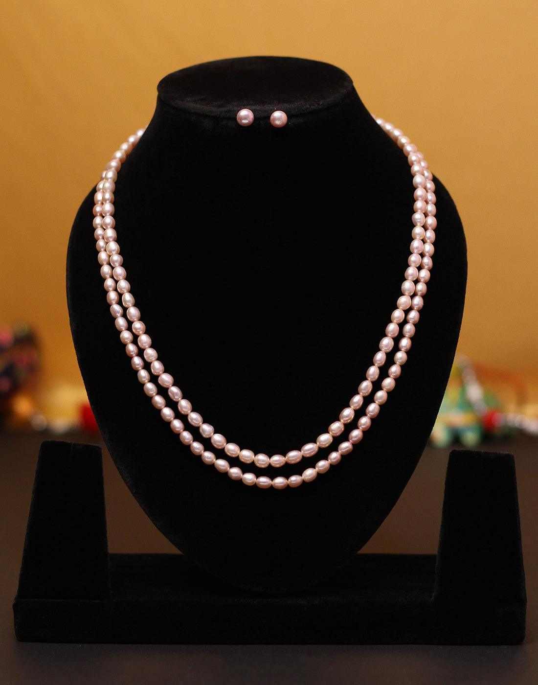 Double Layer Natural Fresh Water Oval Shape Pearls