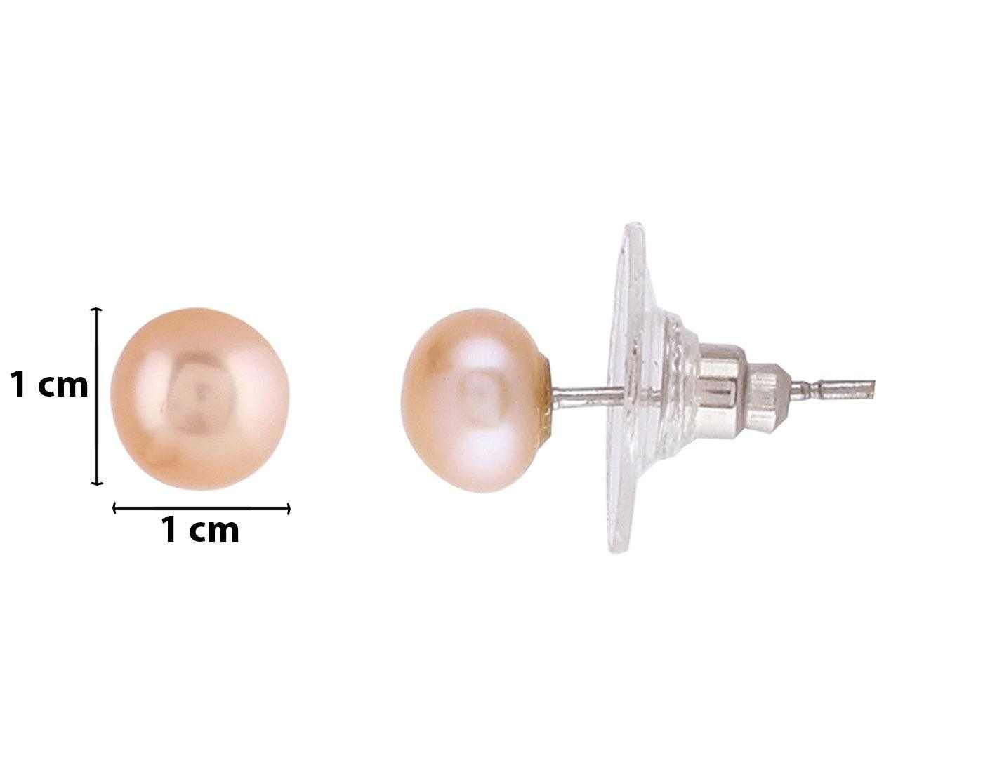 Double Line Natural Fresh Water Pearls Set Set For Women n Girls