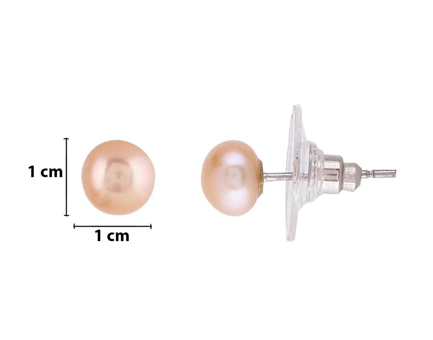 Three  Line Natural Fresh Water Pearls Set Set For Women n Girls