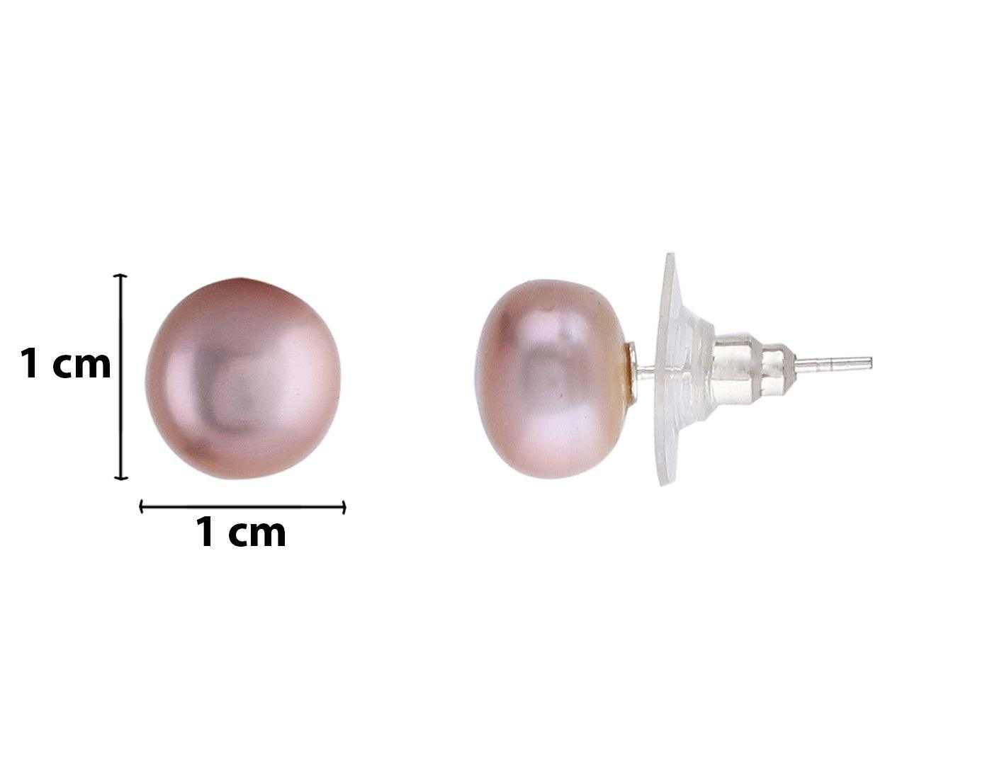 Double Line Natural Fresh Water Pearls  Set For Women n Girls