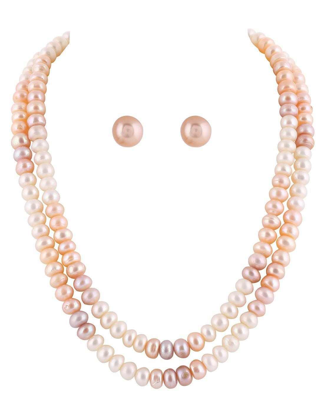 Real Natural Fresh Water Hyderabadi Semi Round Shaped Double Layer Pea