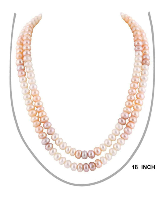 Real Natural Fresh Water Hyderabadi Semi Round Shaped Double Layer Pea