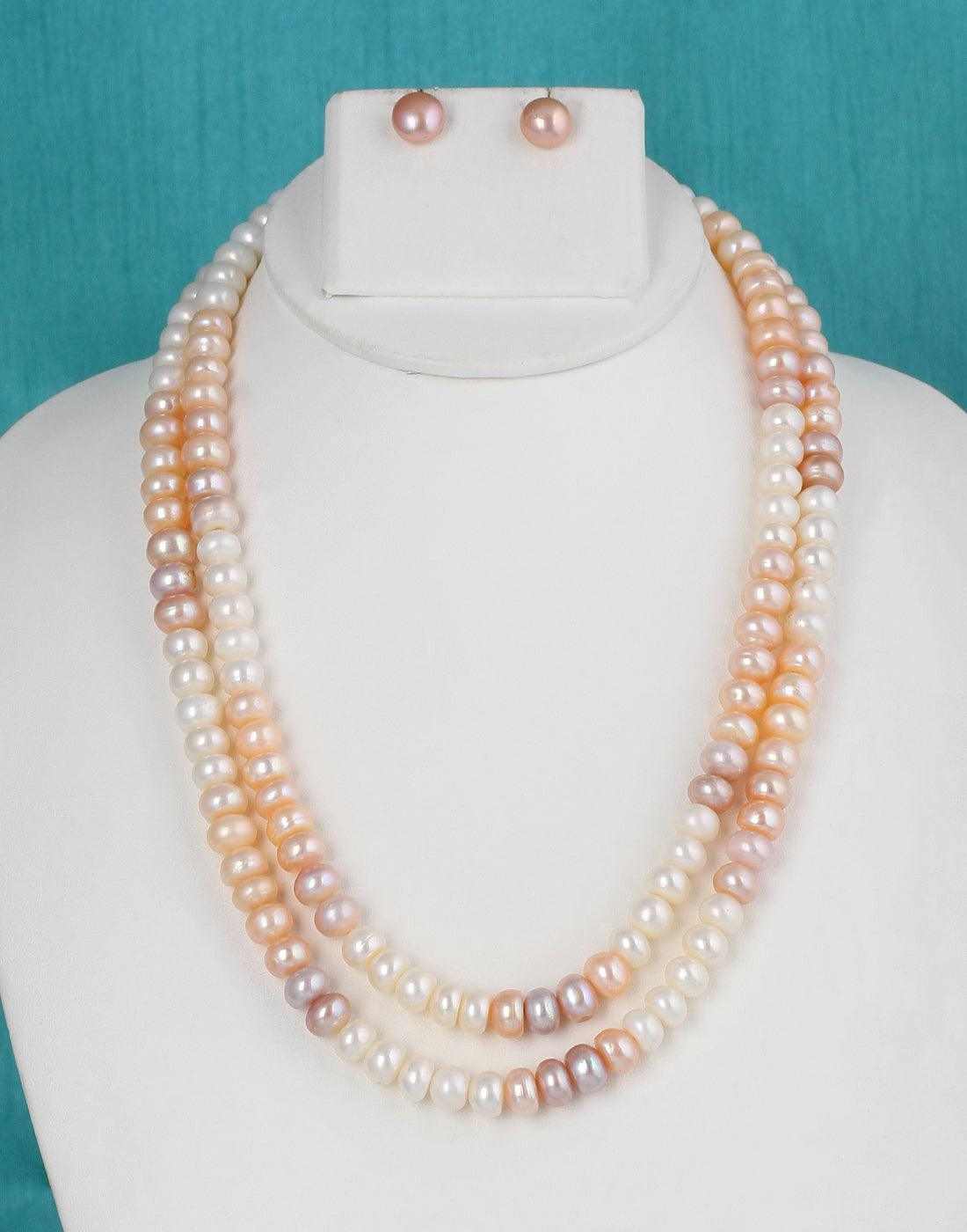 Real Natural Fresh Water Hyderabadi Semi Round Shaped Double Layer Pea