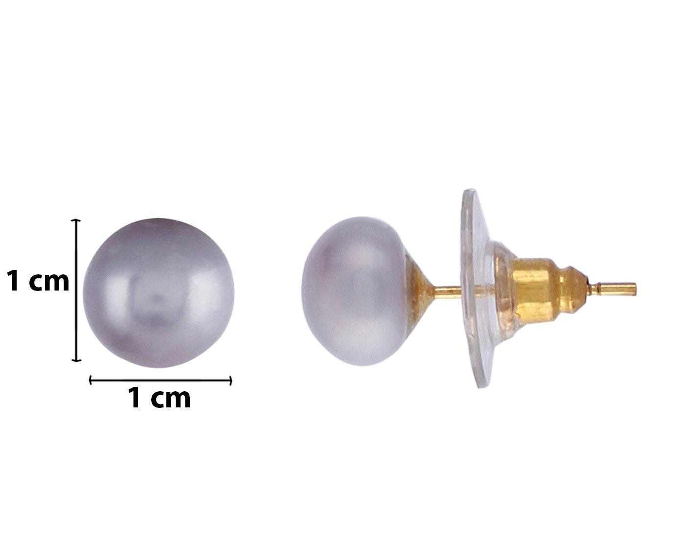 Three Line Natural Fresh Water Pearls  Set