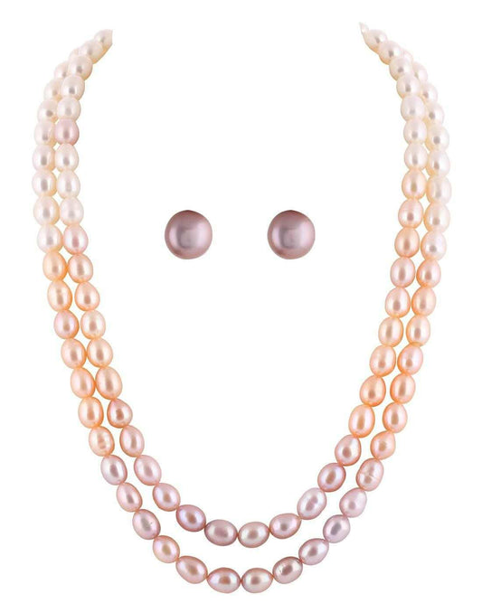 Real Natural Fresh Water Hyderabadi Oval Shaped Double Layered Pearl M