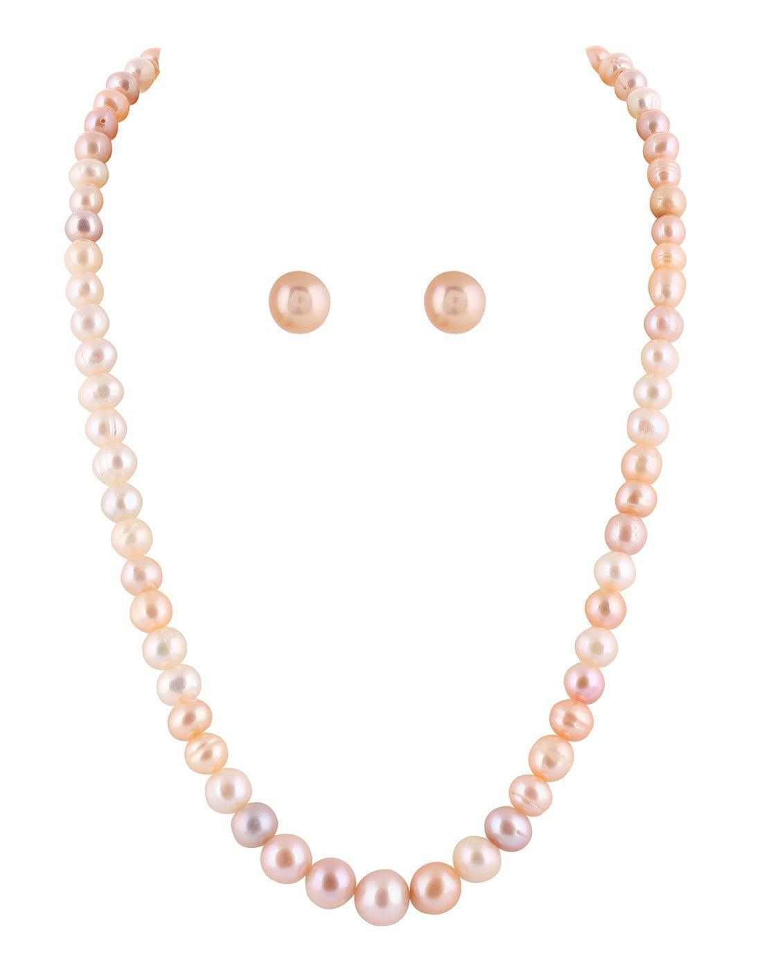 Real Natural Fresh Water Hyderabadi  Semi Round Shaped  Pearl Multi Co
