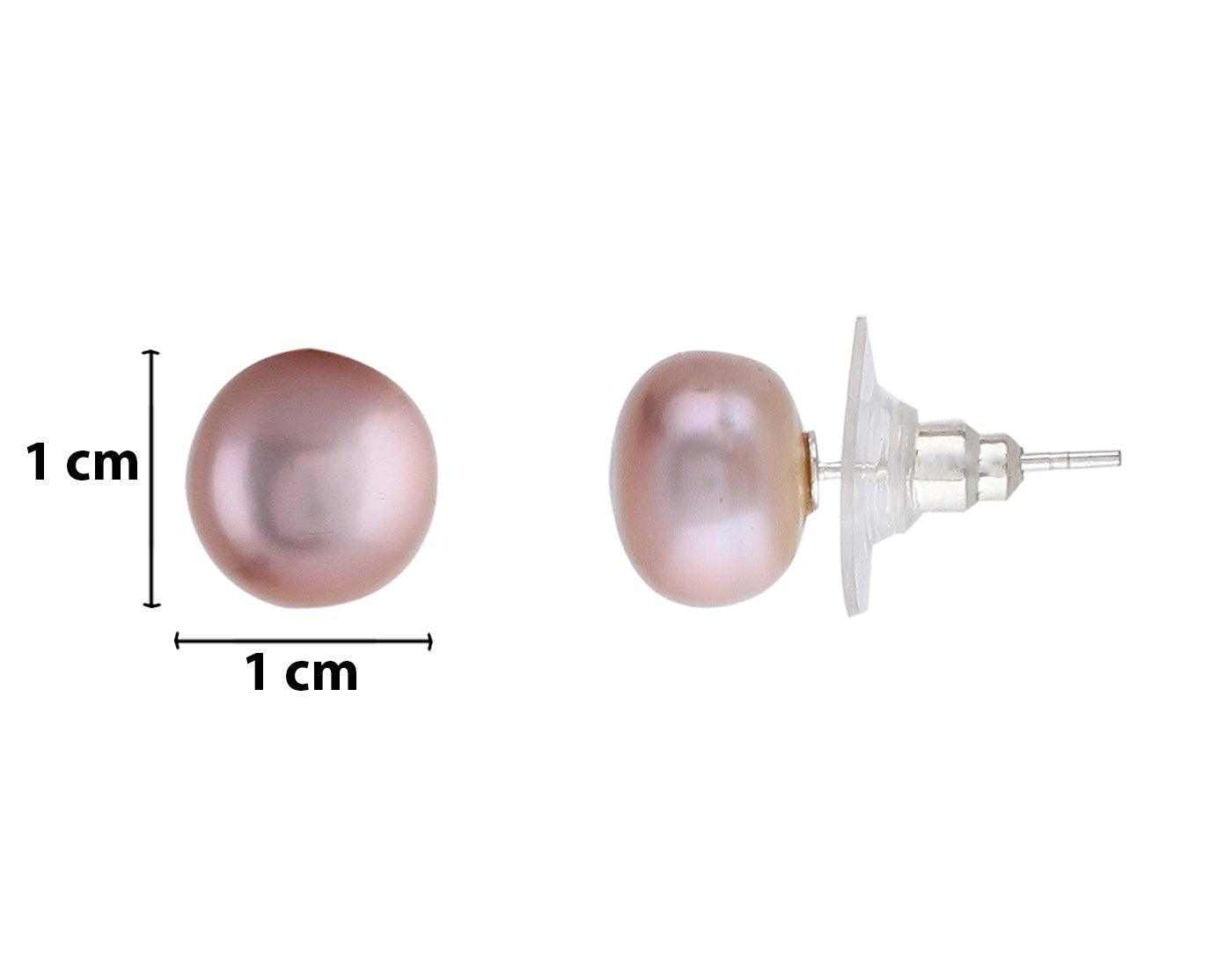 Double Layer Natural Fresh Water Multi Colour Barook Pearls Set With C