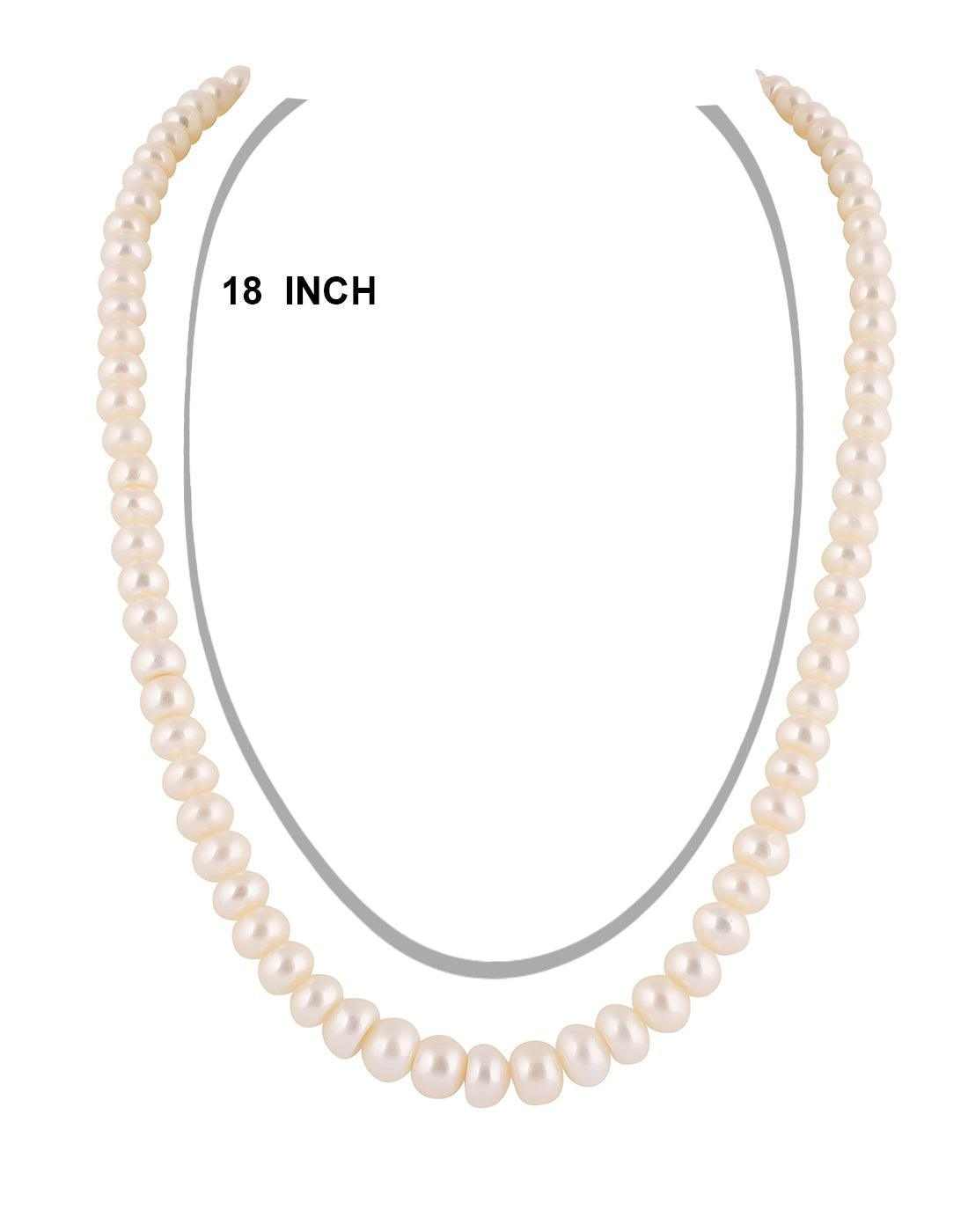 Natural Fresh Water Hyderabadi Pearl Graduation Set  With Certificate 