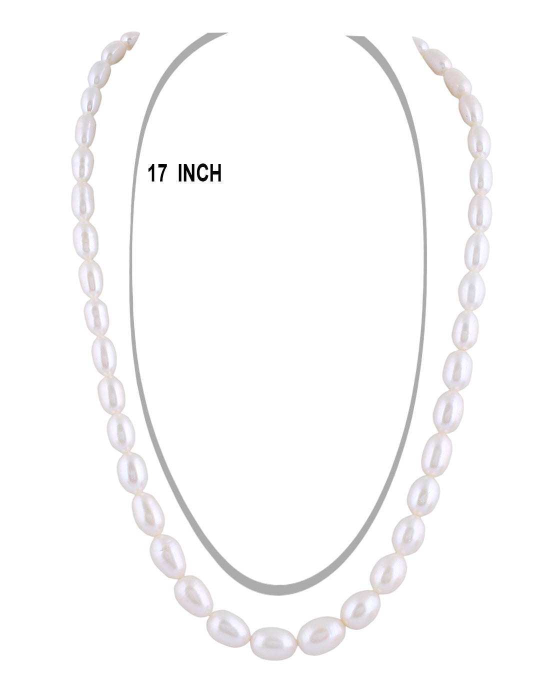Real Natural Fresh Water Single Layer Pearl Set